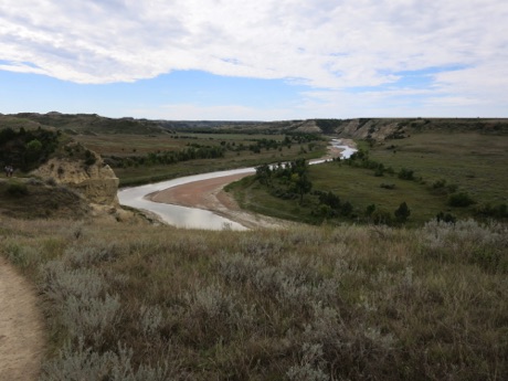 river below wind canyon trail, T.R.N.P